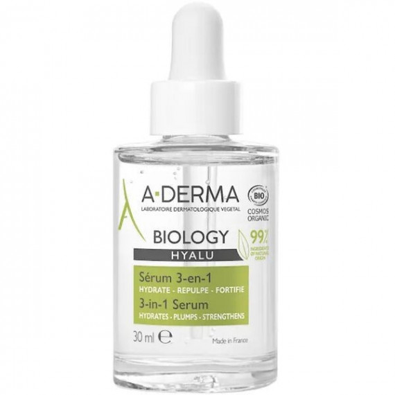 Biology Hyalu Serum 3 en 1 30ML  A-DERMA