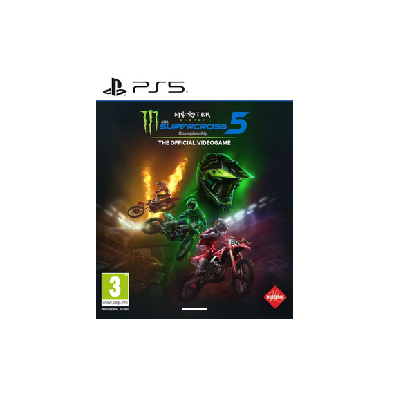 PS5 Monster Energy Supercross 5: The Official Videogame  SONY PS5