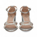 Talon Gilda para Hebilla Strass Plata  EXE