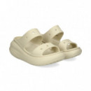 Pala 2 Tiras Agujeros Plat.hielo  CROCS