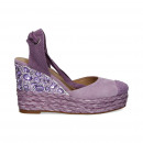 Alpargata A.lados Cuna Soga ante Lila  ALMA EN PENA