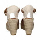 ALPARGATA CUNA PULSERA ANTE CUERO