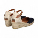 ALPAGATA CUNA PULSERA ANTE AZUL