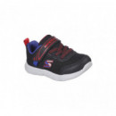 Zapatillas Niño SKECHERS Velcro Liga Elastica