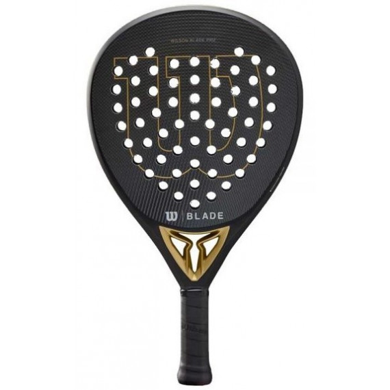 Pala Wilson Blade Pro V2 Negro Dorado  WILSON PADEL