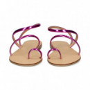 Esclava Pulsera Epejo Fucsia  NICOLAS LAINAS