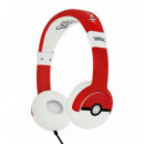 Auriculares Pokemon Pokeball Children´s  OTL