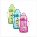 Mam Biberon/vaso Trainer Azul 220 Ml  JOHNSON & JOHNSON