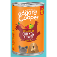 E&c Dog Wet Ad. Pollo/pavo 400 Gr  EDGARD & COOPER