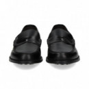 Mocasin Antifaz Florentick Negro  SERGIO SERRANO