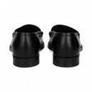 Mocasin Antifaz Florentick Negro  SERGIO SERRANO