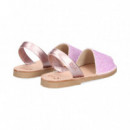 Albarca Gliter Multi Malva  RIA