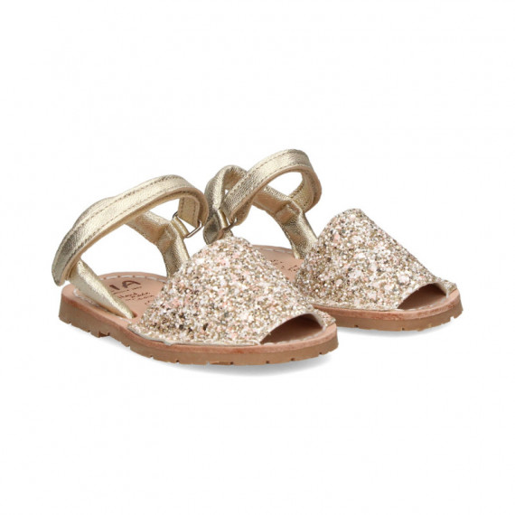 Albarca Pulsera Gliter Multi Oro  RIA