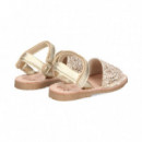 Albarca Pulsera Gliter Multi Oro  RIA