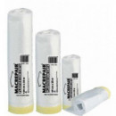 Cubretodo Plástico Rollo con Cinta  600 Mm X 22,5 Metros