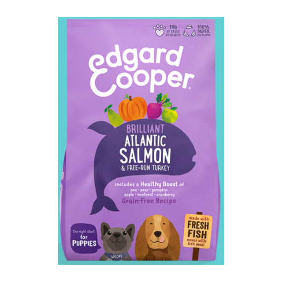 Edgard&cooper Perro Puppy Salmon 2.5 Kg  EDGARD & COOPER