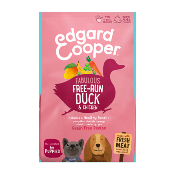 Edgard&cooper Perro Puppy Pato y Pollo 7 Kg  EDGARD & COOPER