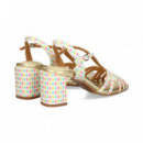 Sandalia Bebe Rombos Pastel  AUDLEY