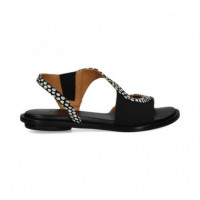 Onda Elastica/cobra Beige/negro  AUDLEY