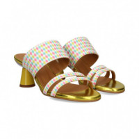 Pala 3 Tiras Rombos Pastel  AUDLEY