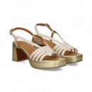 Plataforma 4 Tiras Rombos Pastel  AUDLEY