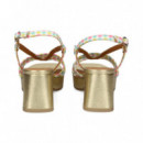 Plataforma 4 Tiras Rombos Pastel  AUDLEY