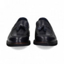 Mocasin Popos Piel Marino  AEROPLANE