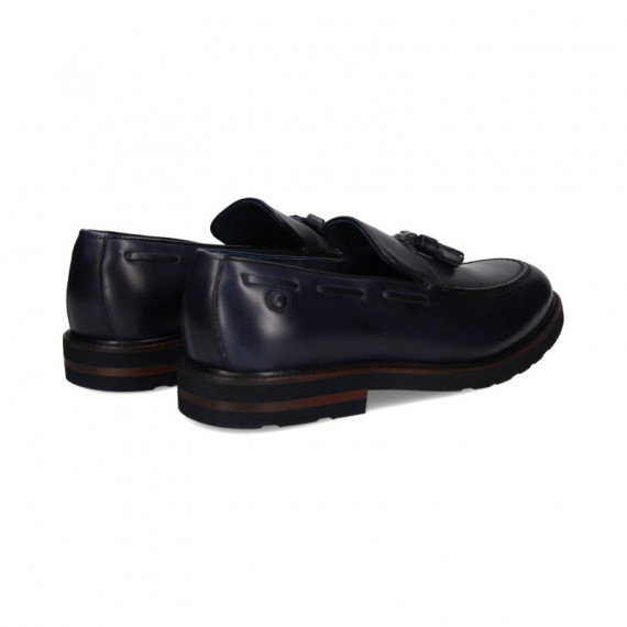 Mocasin Popos Piel Marino  AEROPLANE - Guanxe Atlantic Marketplace