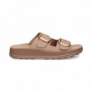 2 Hebillas Nobuck Beige  FANTASY