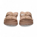 2 Hebillas Nobuck Beige  FANTASY