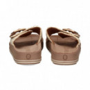 Pala Hebilla Rafia Beige  FANTASY