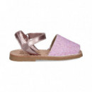 Albarca Pulsera Gliter Multi Malva  RIA