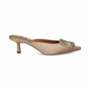 Mule Satin Nude  BIBI LOU
