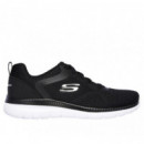 Zapas Negras SKECHERS Training Mujer