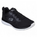 Zapas Negras SKECHERS Training Mujer