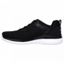 Zapas Negras SKECHERS Training Mujer