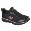 SKECHERS Zapato de Trabajo Antiresbalante Homologado
