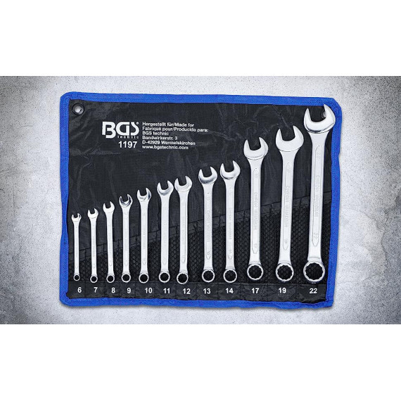 Llave Combinada 6-36MM Bihexagonal Boca 15º