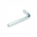 Llave Allen 17 Mm Corta Cromada