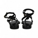 Esclava Aplique Gilda Negro  MYCONIAN