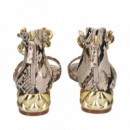 Gilda Cadena Reptil Beige  EXE