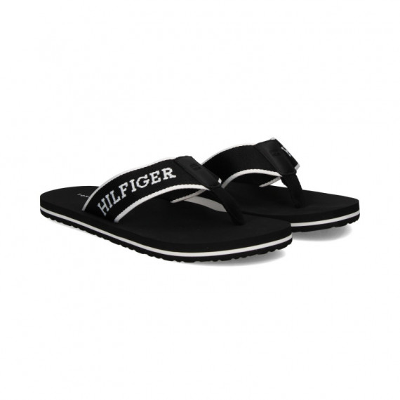 Flip Flop Cinta Hilfiger Negro  TOMMY HILFIGER