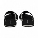 Flip Flop Cinta Hilfiger Negro  TOMMY HILFIGER