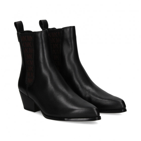 Botin Cowboy Elastico Logo Negro  MICHAEL KORS