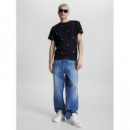 Camiseta Archive de Corte Amplio con Bordado de Tommy Jeans  TOMMY HILFIGER