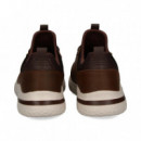 Deportivo Malla/piel Cuero  SKECHERS