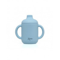 KIOKIDS TAZA SILICONA AZUL 120ML REF3544