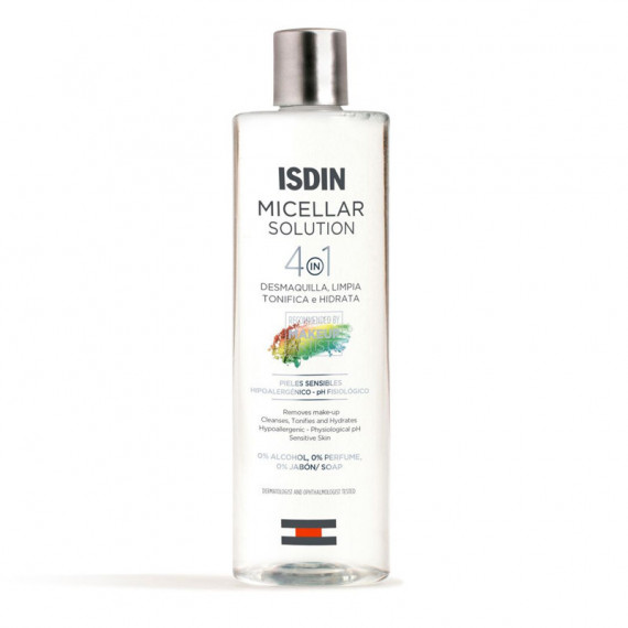 Agua Micelar Solution 4 en 1 Limpieza Facia  ISDIN