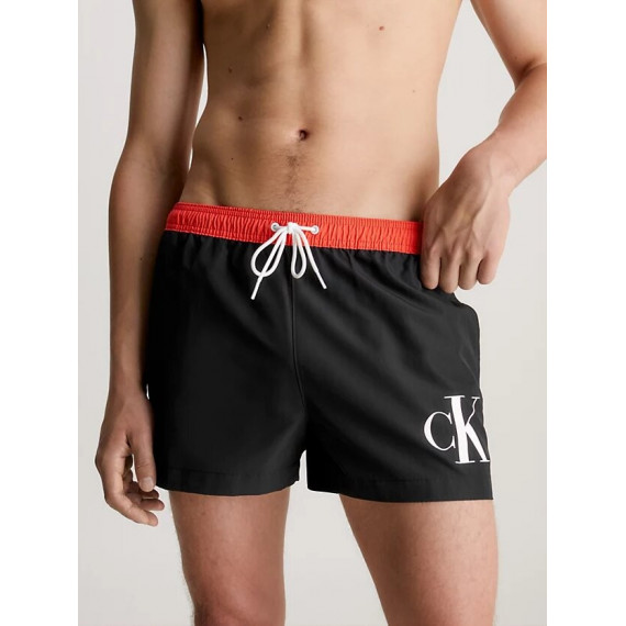 Bañador Corto con Cordón - Ck Monogram de CALVIN KLEIN