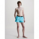 Bañador Corto con Cordón - Ck Monogram de CALVIN KLEIN